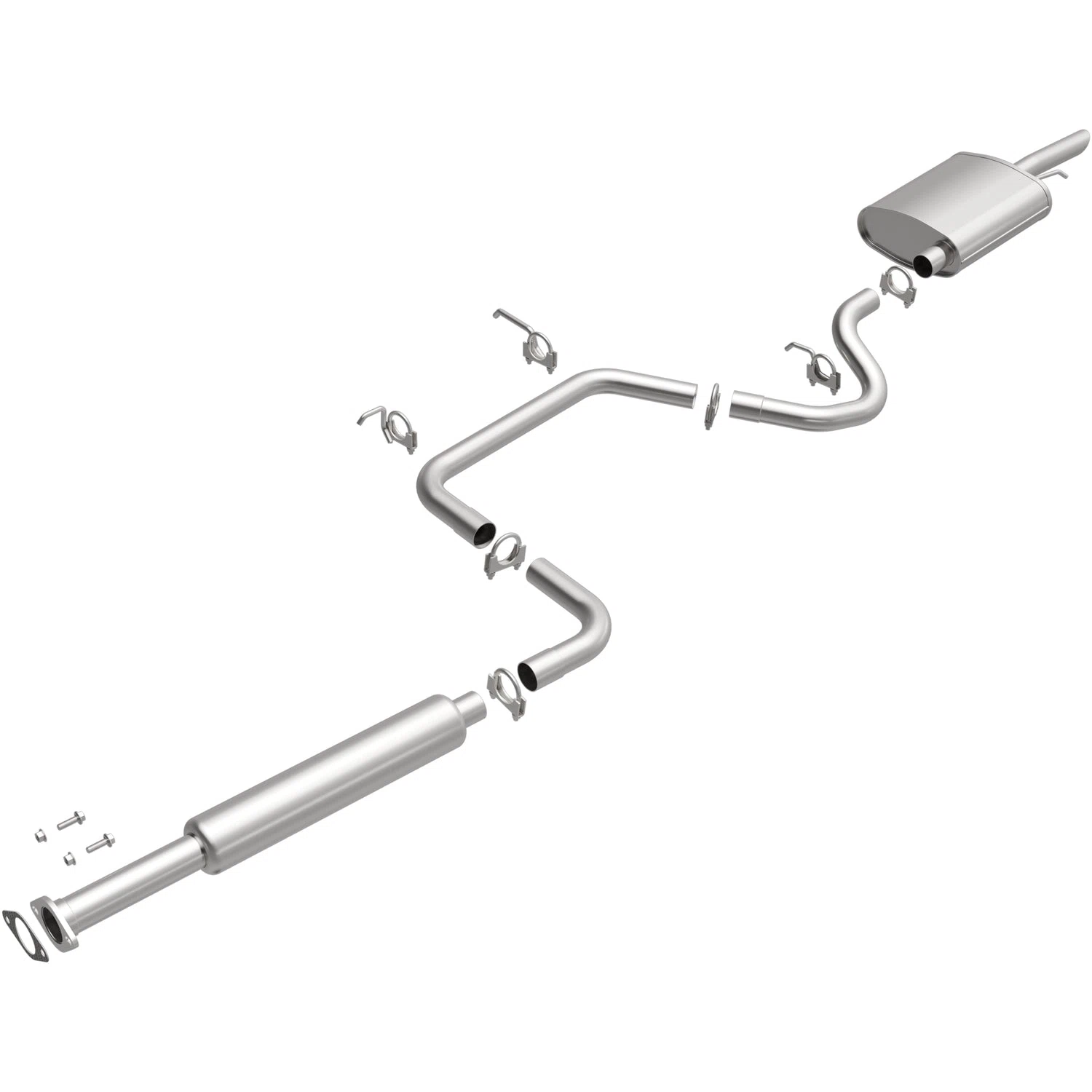 Fits 1997-2005 Buick Century Direct-Fit Replacement Exhaust System 106-0199